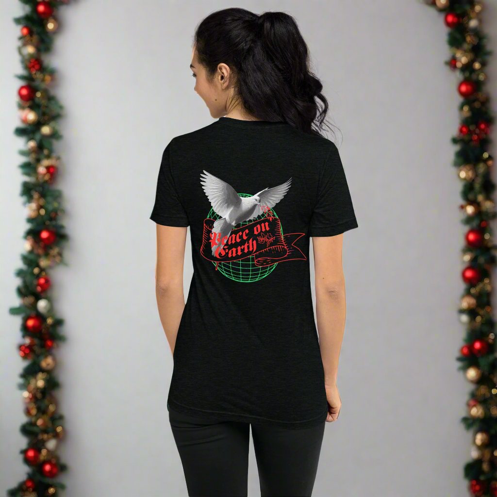 Peace on Earth: Women’s Triblend T-Shirt - Faith-Mark