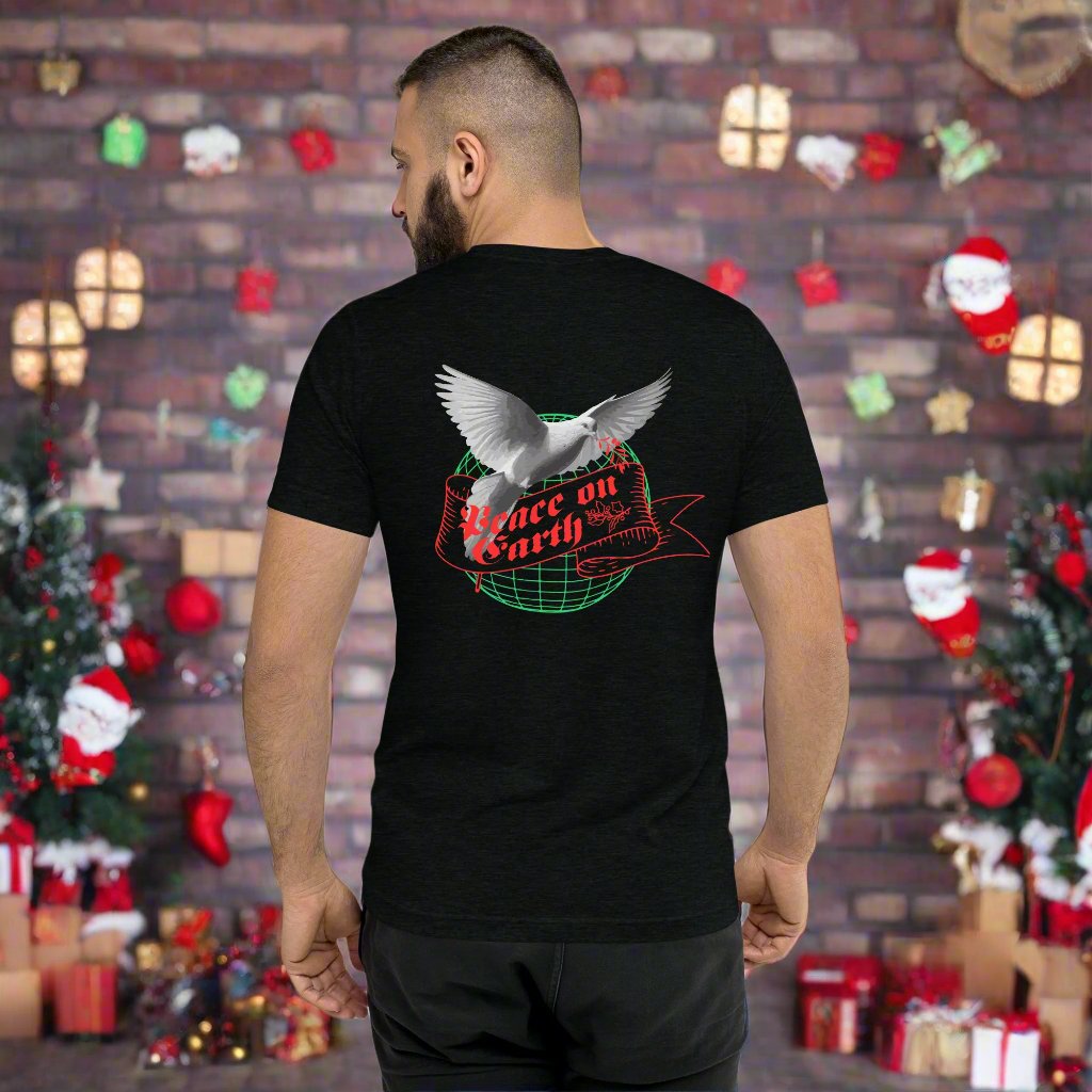 Peace on Earth: Men’s Triblend T-Shirt - Faith-Mark