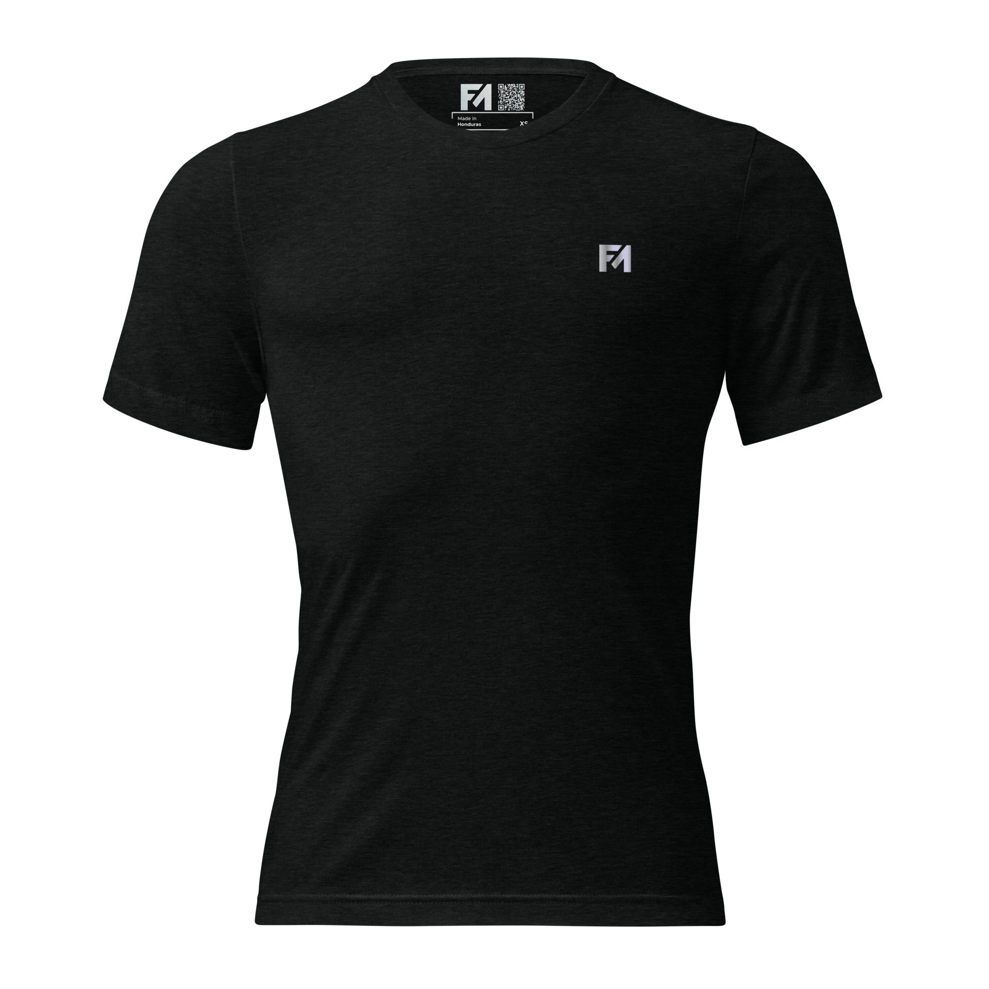 FaithMark Vertical: Women's Triblend T-Shirt in Black - Faith-Mark