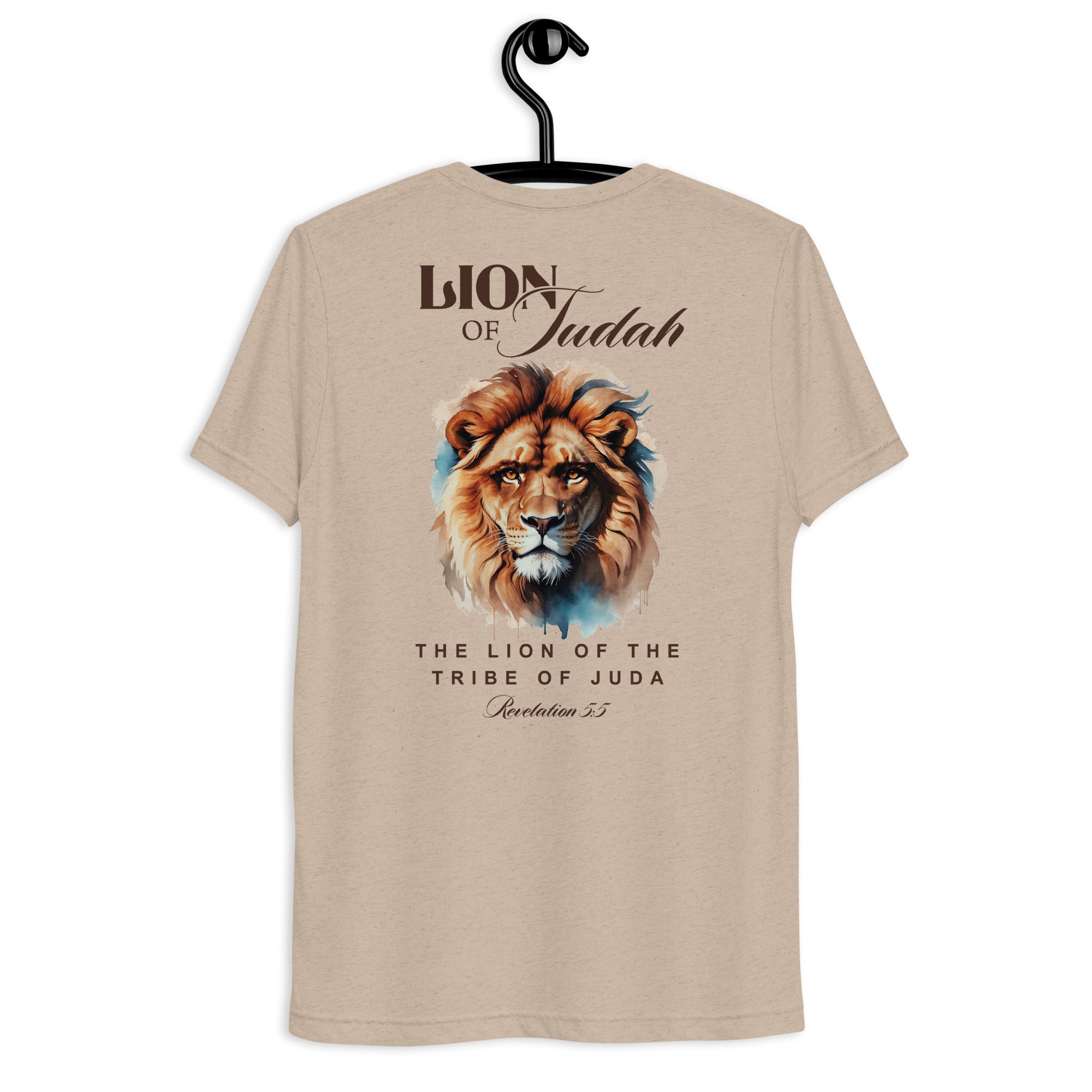 Lion of Judah: Men’s Triblend T-Shirt - Faith-Mark