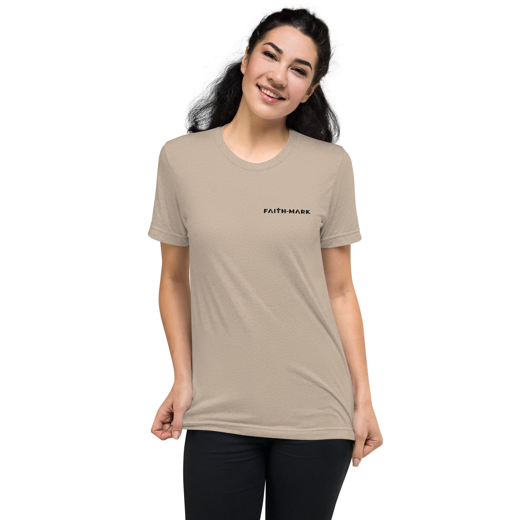 God's Plan: Women’s Triblend T-Shirt - Faith-Mark