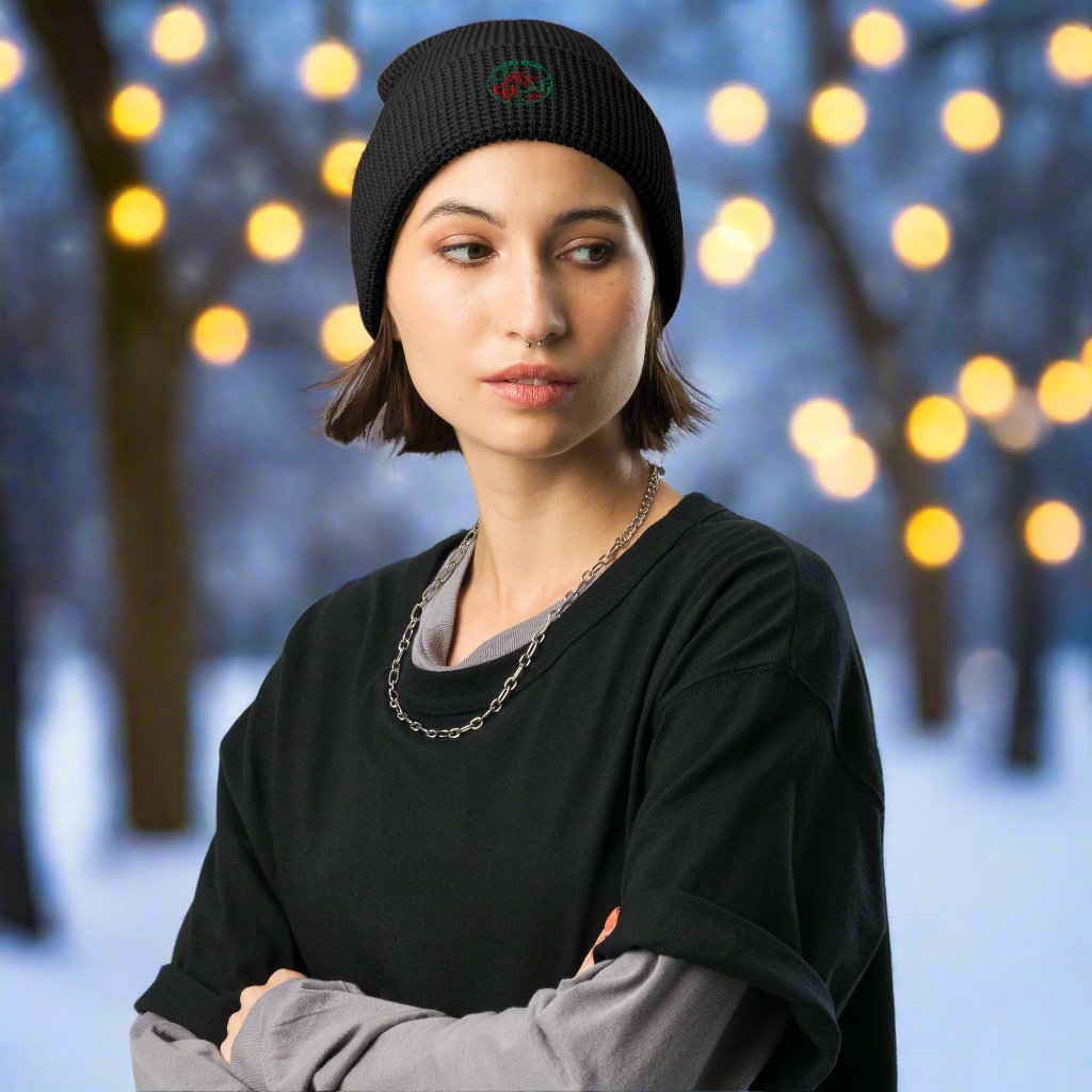 Silent Night: Women’s Waffle Beanie - Faith-Mark