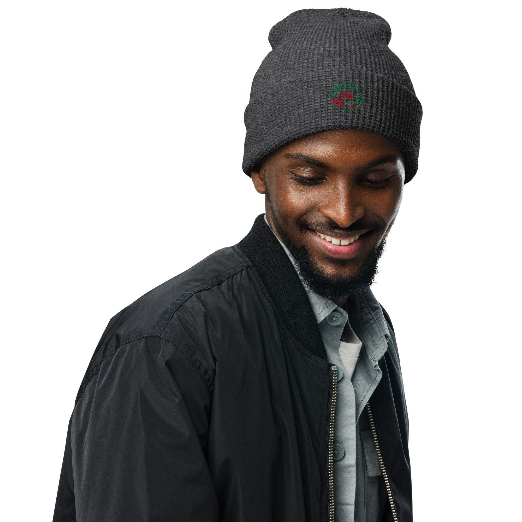 Silent Night: Men’s Waffle Beanie - Faith-Mark