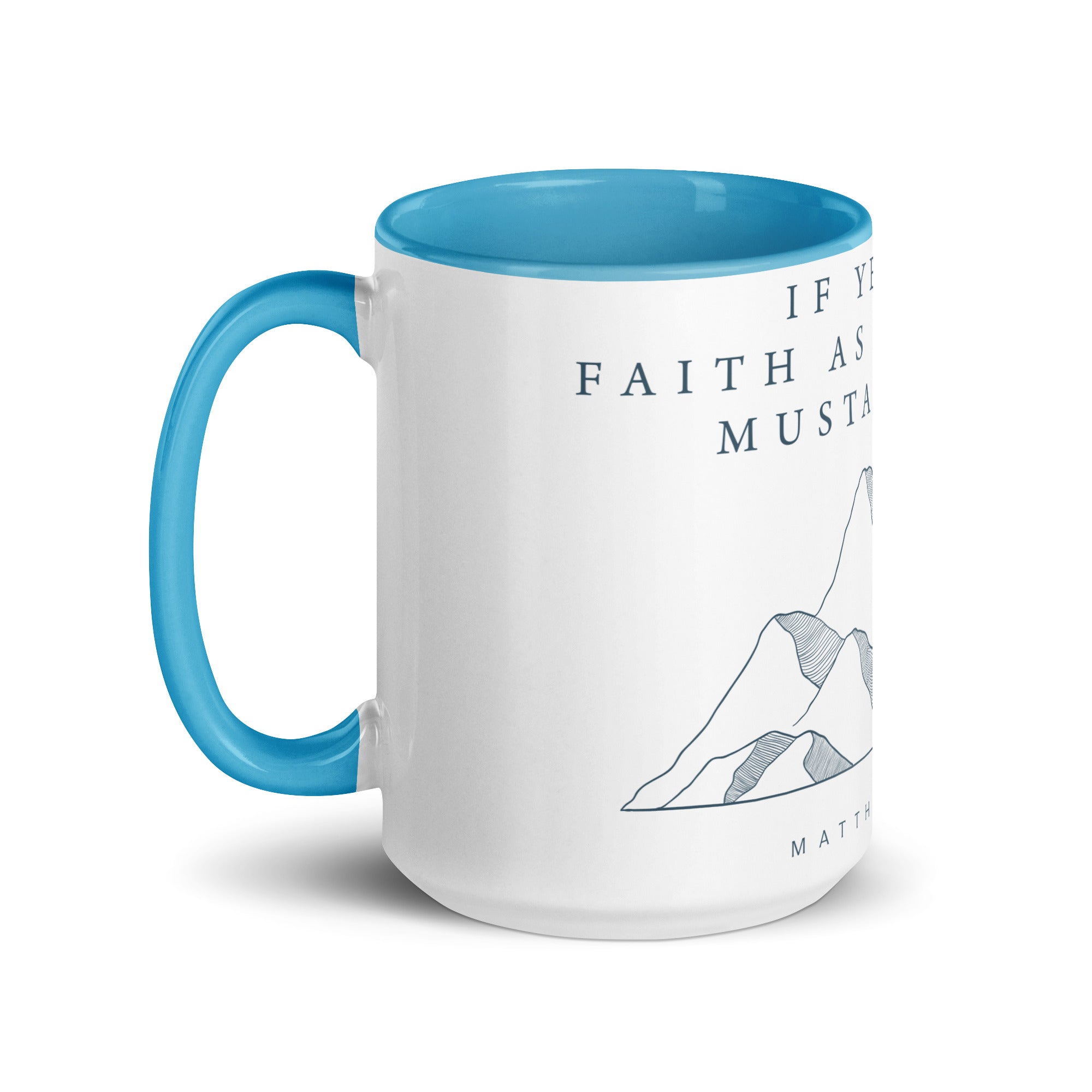 Mustard Seed Faith: Color Inside Mug