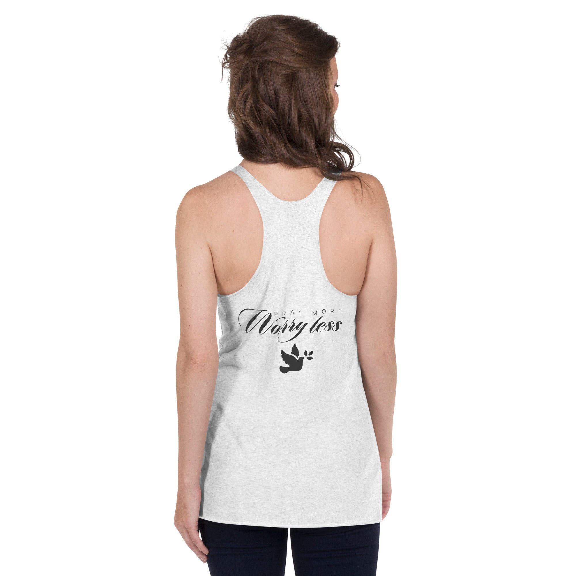 Strength and Honour: Women's Racerback Tank - Faith-Mark