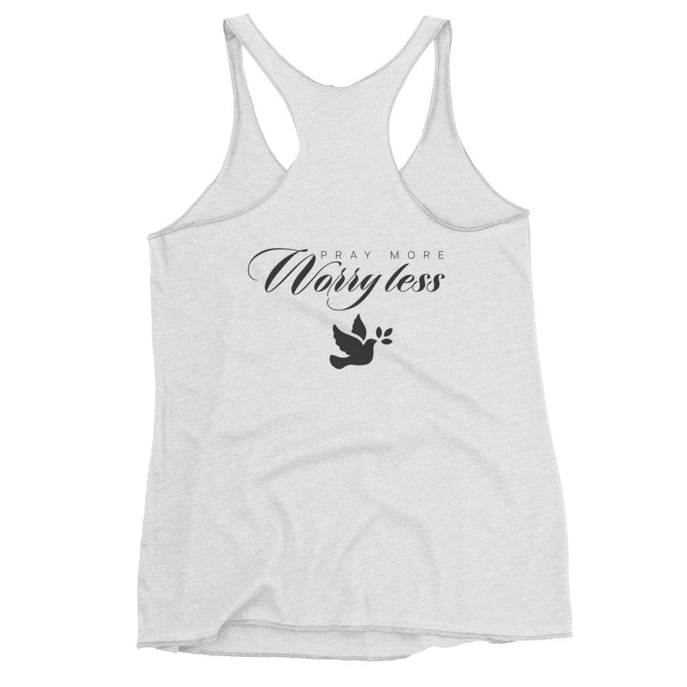 Strength and Honour: Women's Racerback Tank - Faith-Mark