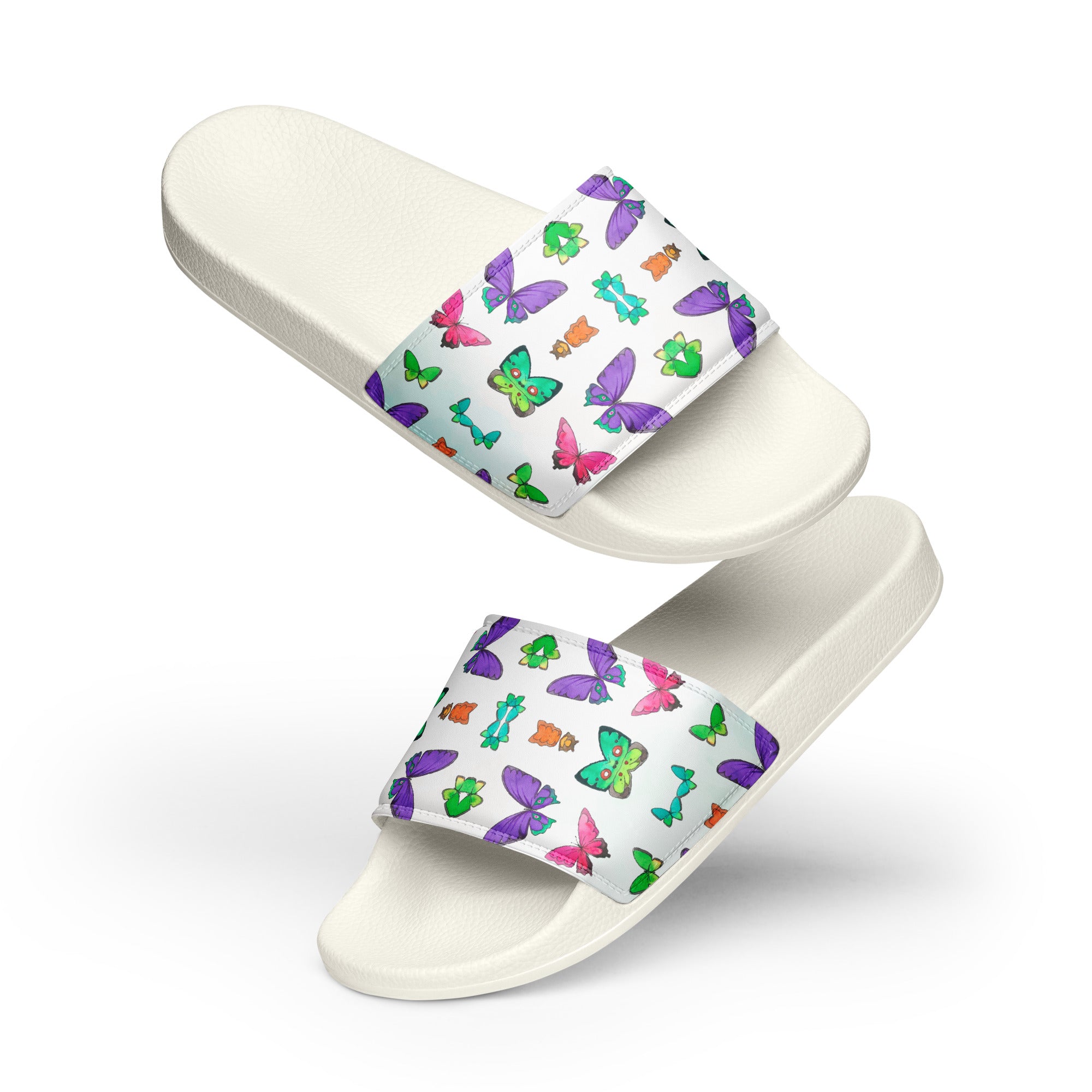 Summer Comfort: Women's Printed Slides - Faith-Mark