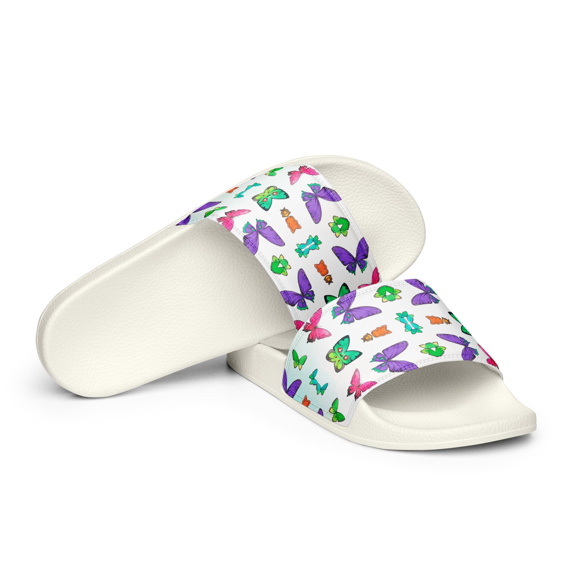 Summer Comfort: Women's Printed Slides - Faith-Mark